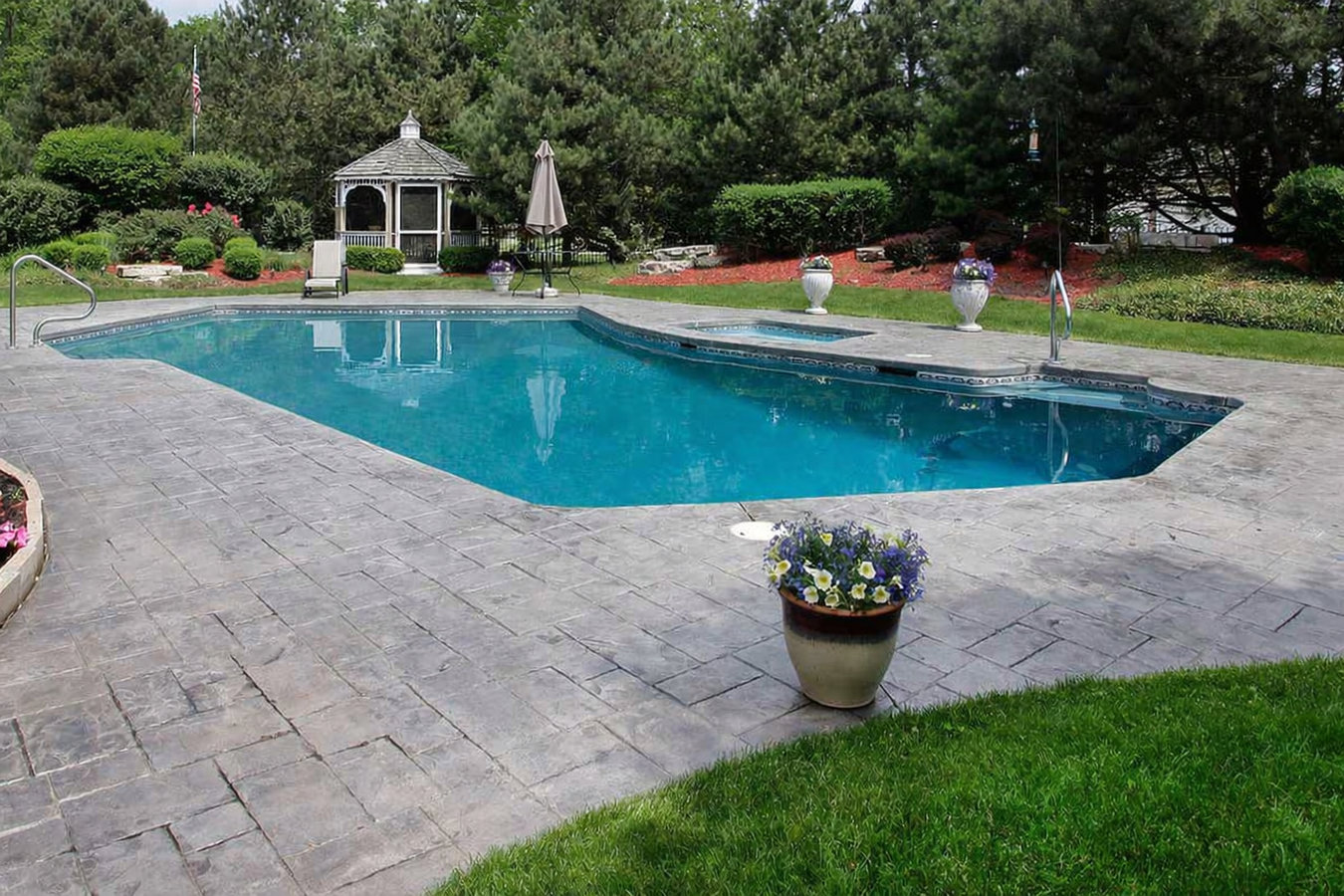 Concrete pool decks in Wichita Falls, TX
