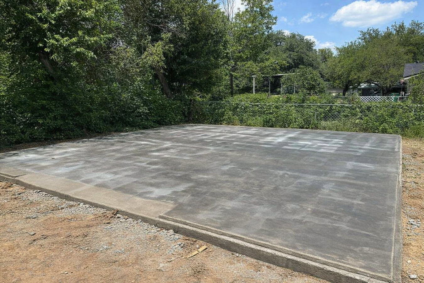 Slab foundation building in Wichita Falls, TX